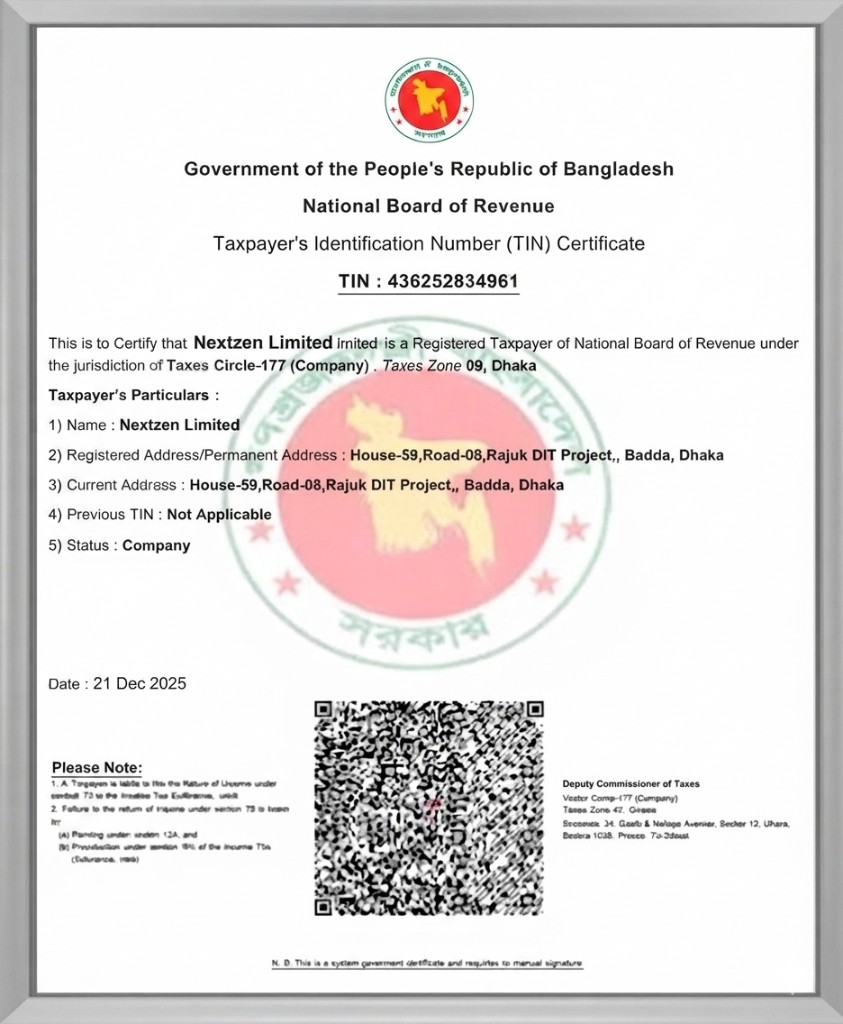 বাংলাদেশ সরকার অনুমোদিত লাইসেন্স - CashWork - 99
